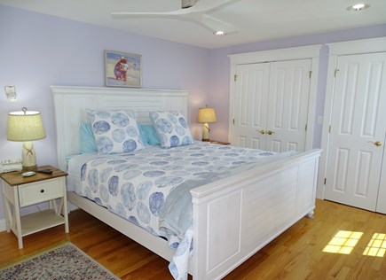 Sagamore Beach Cape Cod vacation rental - Queen bedroom with deck access