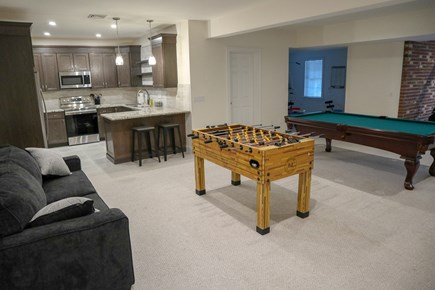 Yarmouth Cape Cod vacation rental - The newly finished lower level has a full new custom kitchen.