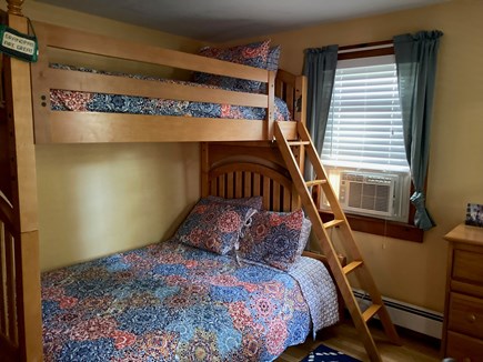 South Yarmouth Cape Cod vacation rental - Kid's bunkbed with full bed on bottom and twin bunk on top.
