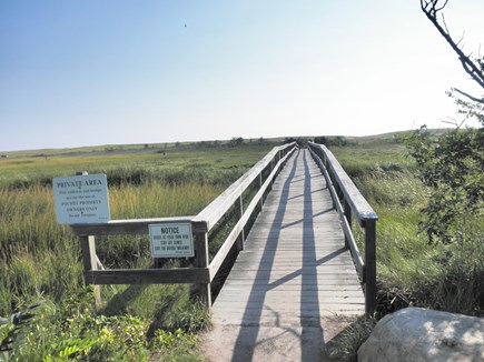 East Orleans Cape Cod vacation rental - Scenic walk way to your private beach just south of Nauset beach