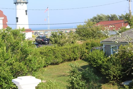 Chatham Cape Cod vacation rental - Views of Chatham Light and Lighthouse beach from deck