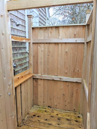Falmouth, Teaticket Cape Cod vacation rental - Outdoor shower