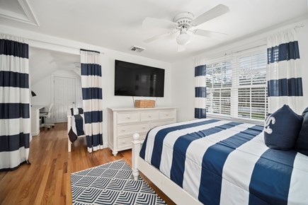 North Chatham Cape Cod vacation rental - Second floor queen BR with adjoining twin beds