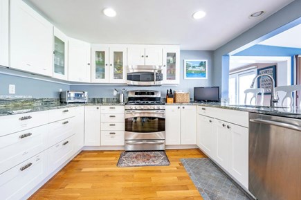 South Yarmouth Cape Cod vacation rental - Updated kitchen w granite countertop & stainless-steel appliances