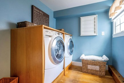 South Yarmouth Cape Cod vacation rental - Laundry room with washer and dryer for your convenience