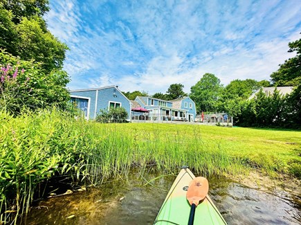 South Yarmouth Cape Cod vacation rental - Pond views throughout the home. 3 Kayaks available for use.