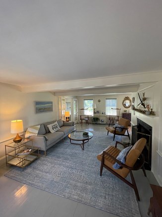 Harwich Port Cape Cod vacation rental - Large, comfy living room