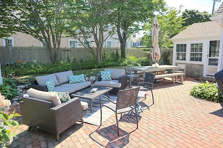 Harwich Port Cape Cod vacation rental - Beautiful, private outdoor living space on the furnished patio.
