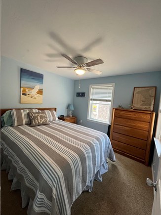 West Dennis Cape Cod vacation rental - Bedroom 2- queen size bed with dresser and ceiling fan