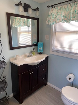 West Dennis Cape Cod vacation rental - Bathroom with indoor shower