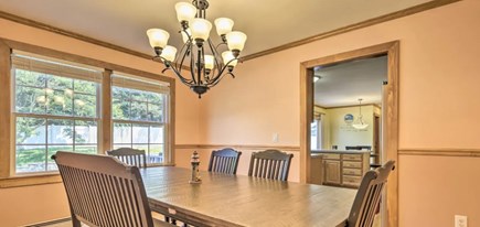 Onset MA vacation rental - Dining room, table seats 8