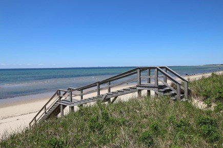 Truro Cape Cod vacation rental - Private stairs
