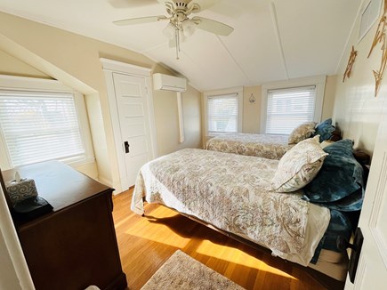 Falmouth Heights Cape Cod vacation rental - BR #4 (2) Twin beds w/ceiling fan.