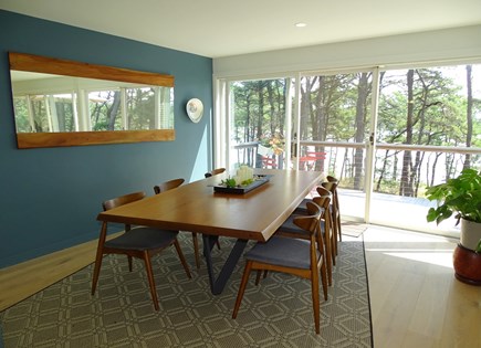 Wellfleet Cape Cod vacation rental - Dining table for 6 off of well-appointed kitchen