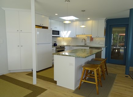 Wellfleet Cape Cod vacation rental - Bright and modern kitchen, with island seating