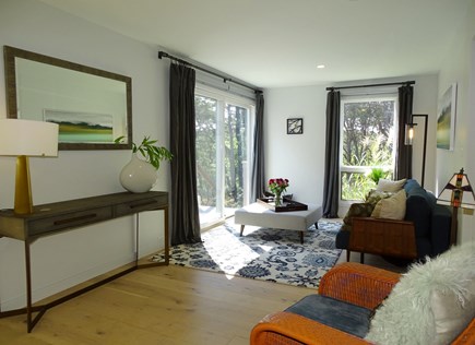 Wellfleet Cape Cod vacation rental - Adjacent sitting room has a 2nd deck and views of the water.