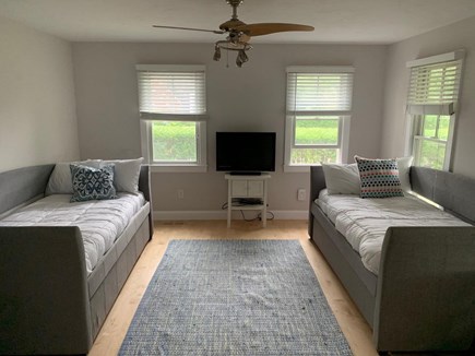 Chatham Cape Cod vacation rental - 4th bedroom/extra TV room on ground floor with full bathroom