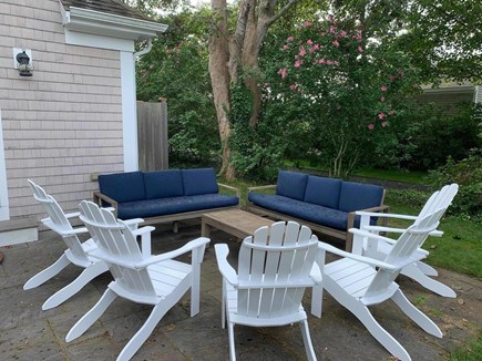 Chatham Cape Cod vacation rental - Outdoor seats for everyone, including kids picnic table