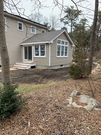 Orleans- East Orleans Cape Cod vacation rental - Ext of new addition. Patio to be added off the slider spring '23