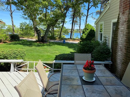 Harwich Cape Cod vacation rental - Patio with grill and dining area