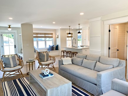 Harwich Port, Wychmere Harbor  Cape Cod vacation rental - Family room & kitchen