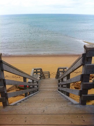 Eastham, Cooks Brook - 3957 Cape Cod vacation rental - Stairs to neighborhood beach