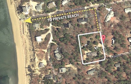 Eastham, Cooks Brook - 3957 Cape Cod vacation rental - Aerial Location