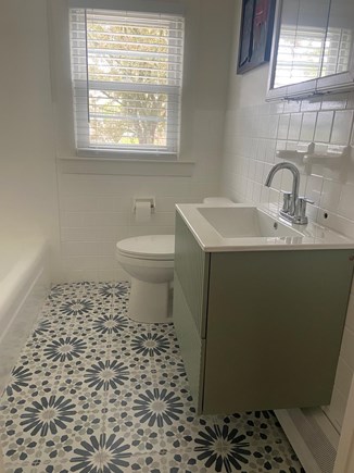 East Falmouth Cape Cod vacation rental - Guest bathroom