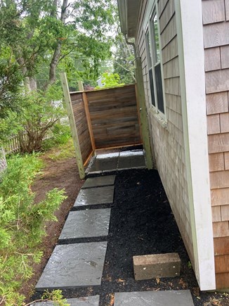 East Falmouth Cape Cod vacation rental - Full outdoor shower