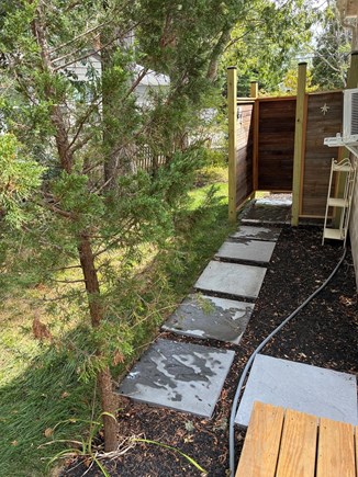 East Falmouth Cape Cod vacation rental - Full outdoor shower