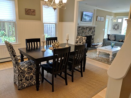 Falmouth Heights Cape Cod vacation rental - First floor: Dining room