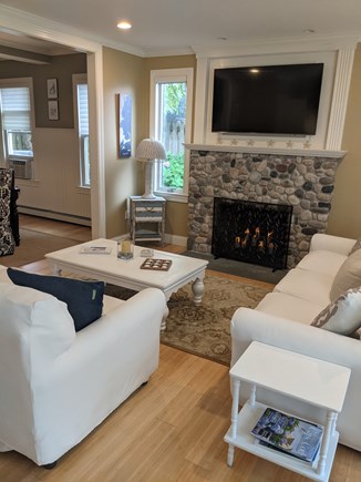 Falmouth Heights Cape Cod vacation rental - Comfy living room.