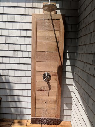 Falmouth Heights Cape Cod vacation rental - The best outdoor shower ever!