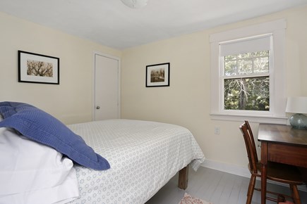 Truro Cape Cod vacation rental - Full bed, desk and closet in bedroom 1