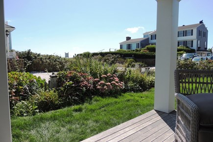 Harwich Port Cape Cod vacation rental - Covered porch with water views