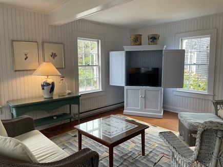 Harwich Port Cape Cod vacation rental - Comfortable den with flat screen T.V.