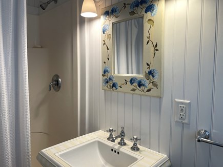 Harwich Port Cape Cod vacation rental - First floor shared full bath with step in shower