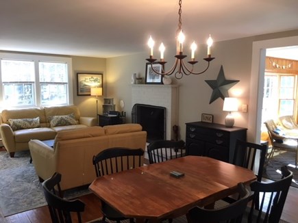 Brewster Cape Cod vacation rental - Dining Room / Living room