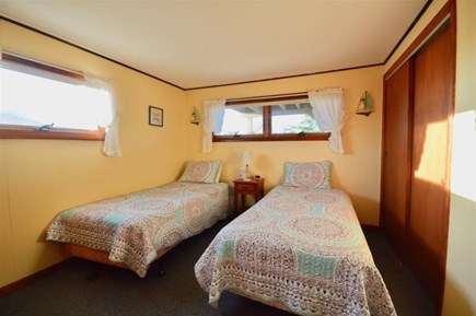 Truro Cape Cod vacation rental - Bedroom 1 - two twins. All bedrooms on first floor.