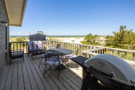 Truro Cape Cod vacation rental - Deck overlooking Fisher Beach