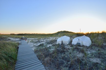 Truro Cape Cod vacation rental - Private path to the beach - quick and easy 2 minute walk