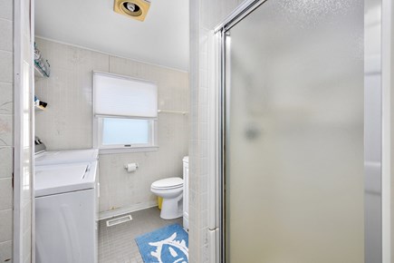 Truro Cape Cod vacation rental - First floor bathroom with laundry