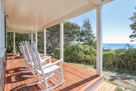 Hyannis Cape Cod vacation rental - Back deck with sweeping ocean views