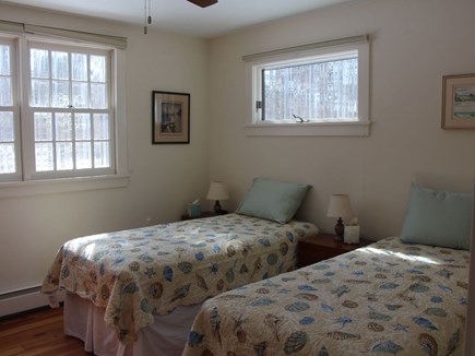 Pocasset Cape Cod vacation rental - Another first floor bedroom with twin beds.