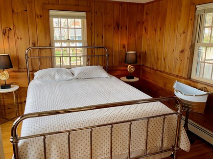 South Chatham Cape Cod vacation rental - Queen Bedroom With Views Off of Kitchen and Dining Area