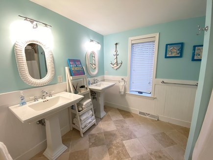 West Yarmouth Cape Cod vacation rental - Downstairs shower/bath