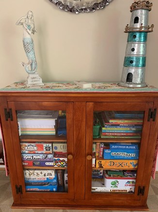 Eastham Cape Cod vacation rental - Fully stocked game cabinet, hours of family fun!