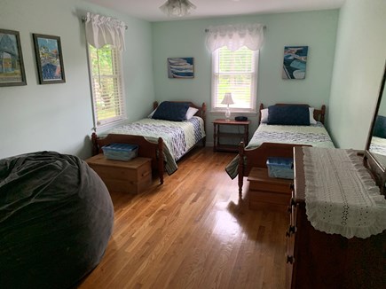 Eastham Cape Cod vacation rental - Large bedroom with 2 twin beds.