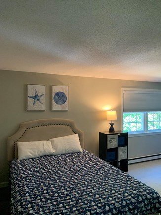 Eastham Cape Cod vacation rental - Second floor bedroom with 1 queen, twin bed and TV area.