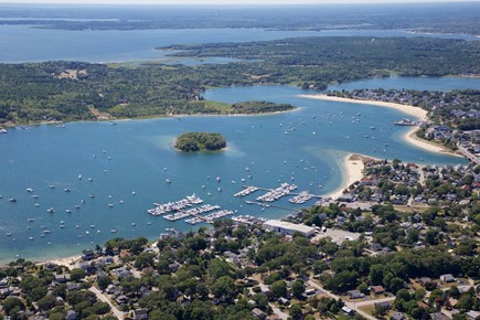 Onset MA vacation rental - An aerial view of only some of what Onset has to offer!